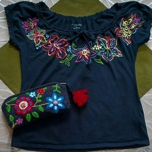 Cotton Off the Shoulder Top